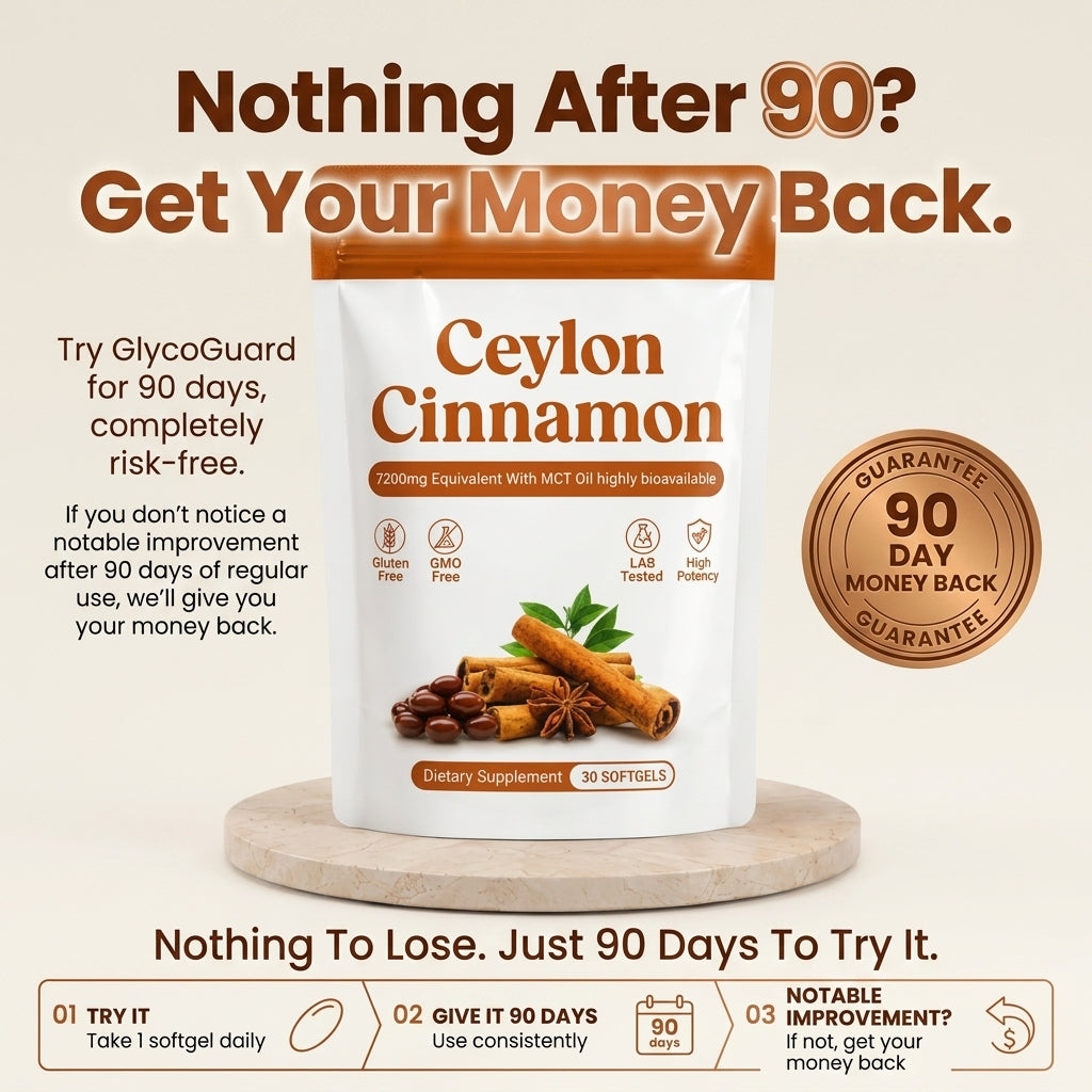Ceylon Cinnamon 7200mg Equivalent with MCT Oil